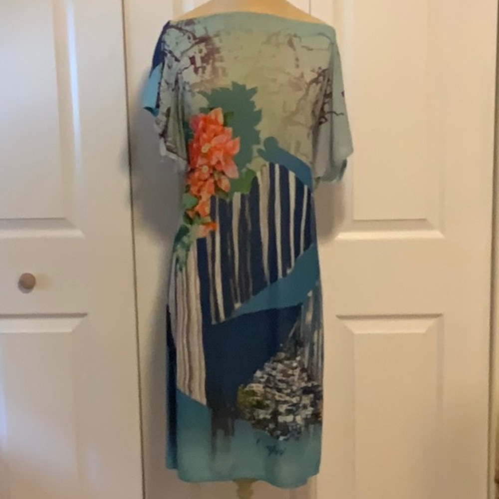 Save the Queen- Dress- Made in Italy- Colorful- X-Large- Braided Back Belt